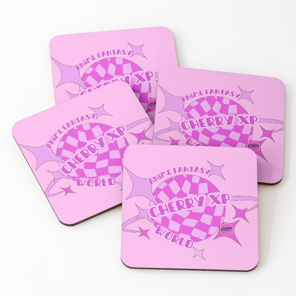 Item preview, Cherry XP Pink Anime Fantasy World Logo designed and sold by CherryXPWorld.