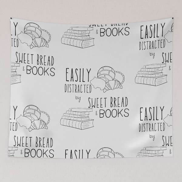 Item preview, Easily Distracted by Sweet Bread & Books designed and sold by Teacher-Toast.