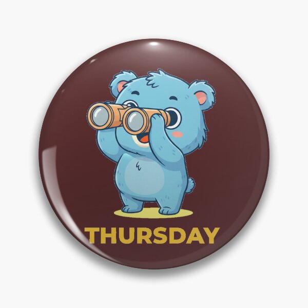 Item preview, Thursday Weekend Vision Blue Bear designed and sold by Printforluck.