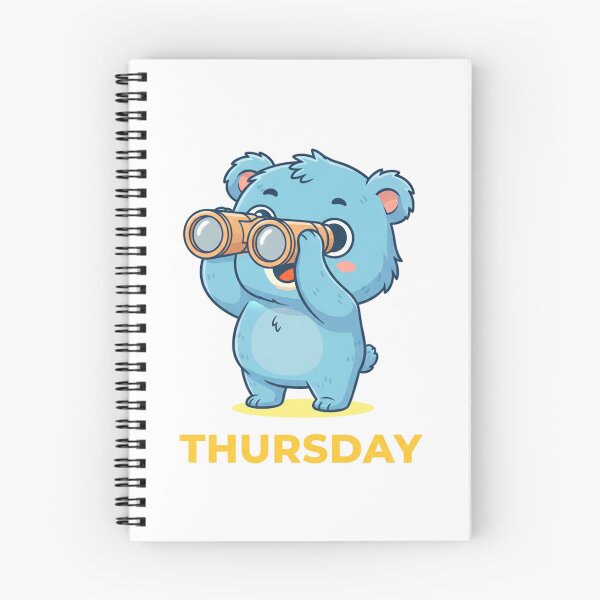 Item preview, Thursday Weekend Vision Blue Bear designed and sold by Printforluck.