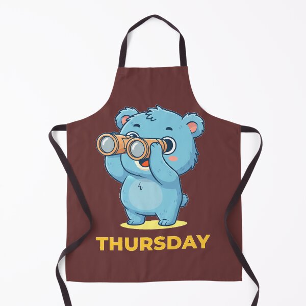 Item preview, Thursday Weekend Vision Blue Bear designed and sold by Printforluck.