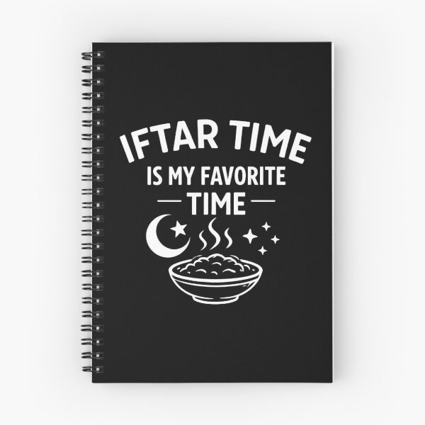 Item preview, Iftar Time Is My Favorite Time – Funny Ramadan Food Quote designed and sold by bilal sibgui.