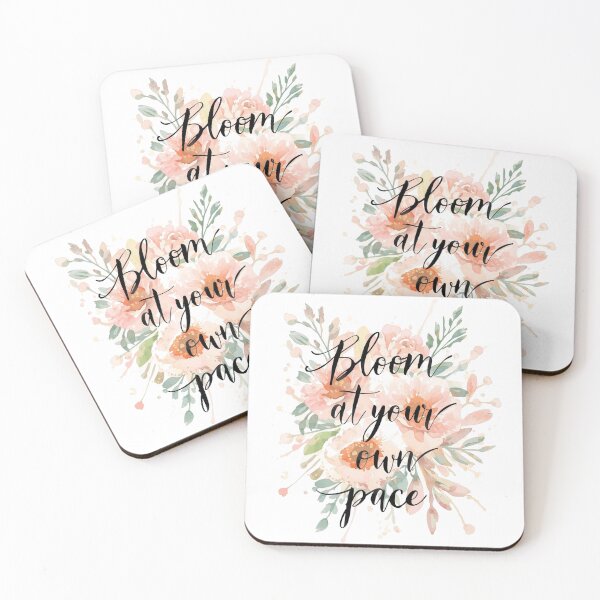 Item preview, Bloom At Your Own Pace | Aesthetic Spring Flower designed and sold by YvkafromPoland.
