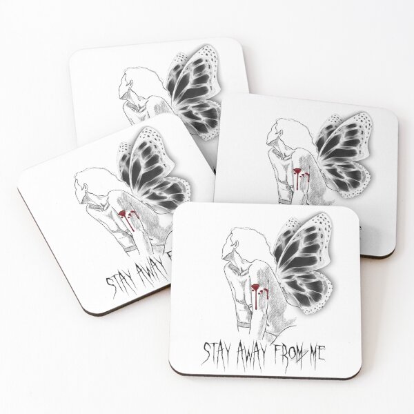 Item preview, Stay Away From Me - Feminine Fine Art Illustration |  Dark and Delicate Woman Drawing designed and sold by Ana'sLand.