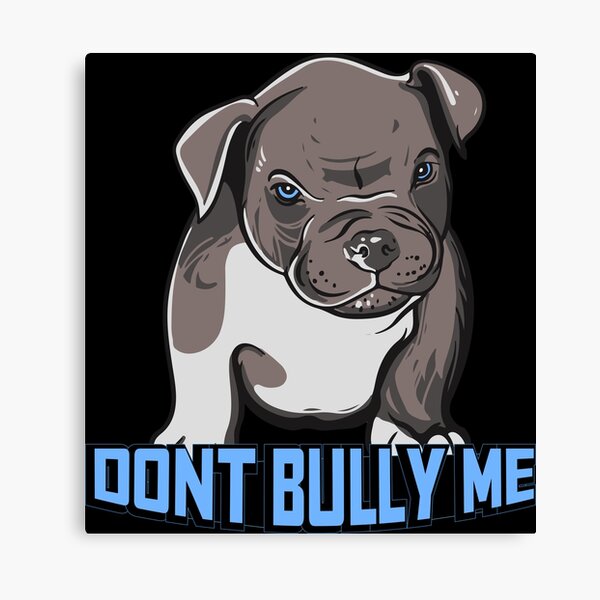 Lienzos Pitbull Puppy Redbubble