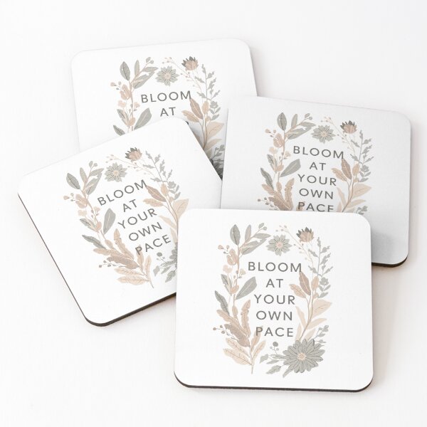 Item preview, Bloom At Your Own Pace | Aesthetic Spring Flower designed and sold by YvkafromPoland.