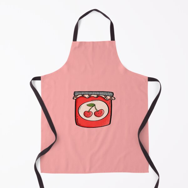 Item preview, Cute Cherry Jam Jar Illustration designed and sold by kellybeandoodles.