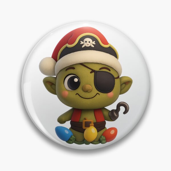 Item preview, Christmas Pirate Boy designed and sold by Sillytoe.