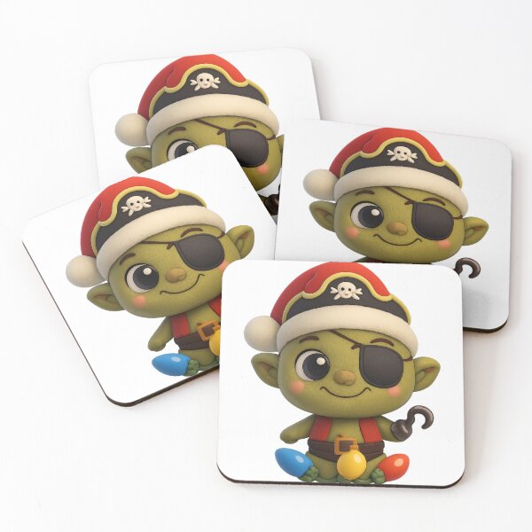 Item preview, Christmas Pirate Boy designed and sold by Sillytoe.