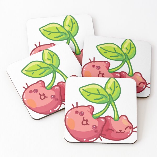 Item preview, Cute Cherry Cats designed and sold by kyokyyosei.