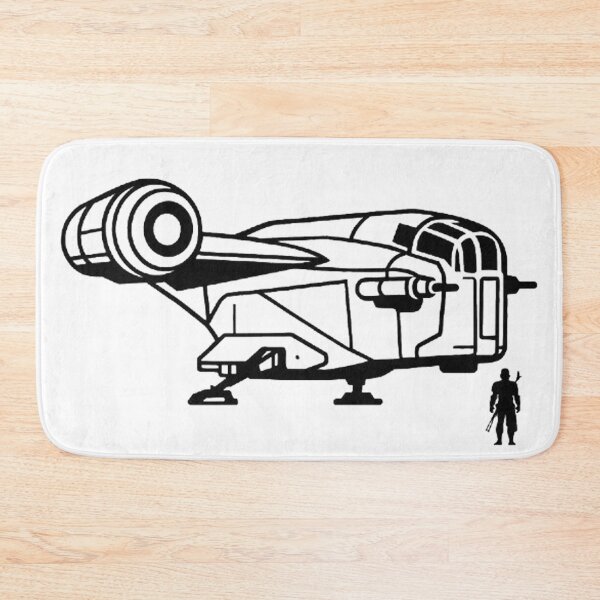 Item preview, Razor Crest Spaceship  designed and sold by MiLaKK.
