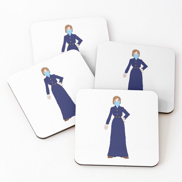 Item preview, Eye‑Patch Anime Heroine with Hammer in Dark Uniform designed and sold by lamiarte.