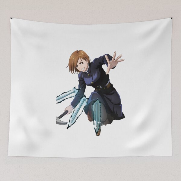 Item preview, Eye‑Patch Anime Heroine with Hammer in Dark Uniform designed and sold by lamiarte.