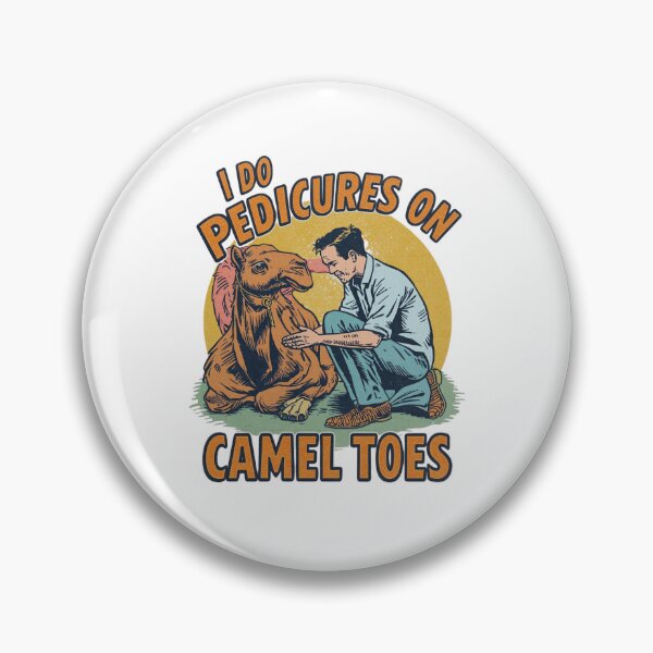 Item preview, I Do Pedicures On Camel Toes Funny Joke T-Shirt designed and sold by Martysstore.
