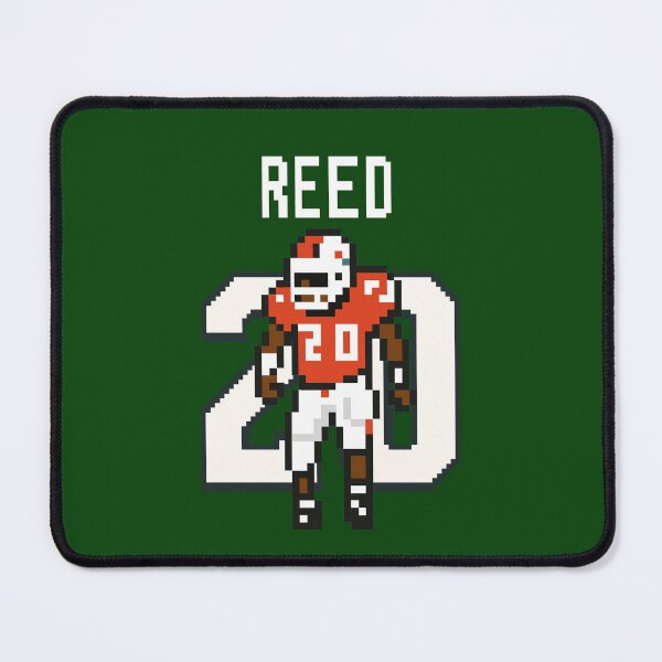 Item preview, Ed Reed 8-Bit Pixel Art – Miami Hurricanes #20 designed and sold by TheArtOfCar.