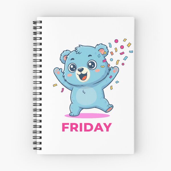 Item preview, Friday Party Celebration Blue Bear designed and sold by Printforluck.