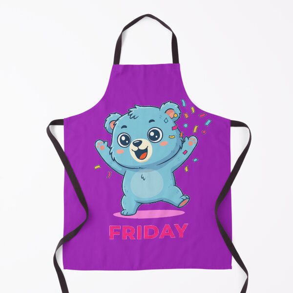 Item preview, Friday Party Celebration Blue Bear designed and sold by Printforluck.