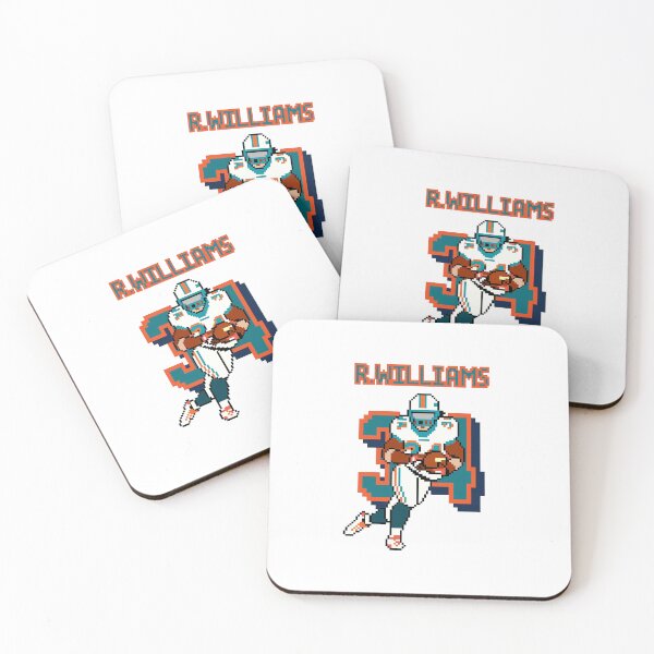 Item preview, Ricky Williams 8-Bit Pixel Art – Miami Dolphins #34 designed and sold by TheArtOfCar.