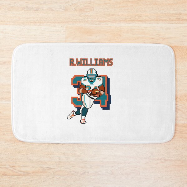 Item preview, Ricky Williams 8-Bit Pixel Art – Miami Dolphins #34 designed and sold by TheArtOfCar.