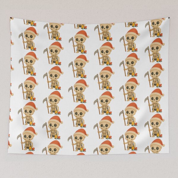 Item preview, Christmas Skeleton Boy designed and sold by Sillytoe.