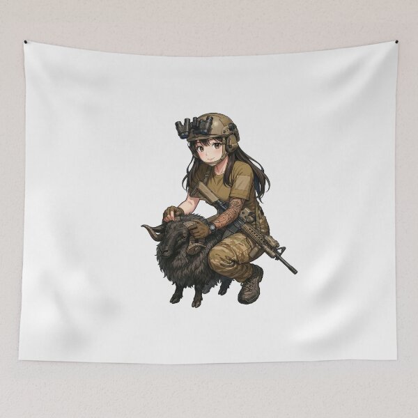 Item preview, Tactical Meme Girl designed and sold by RAWLIFEGRAPHIC.