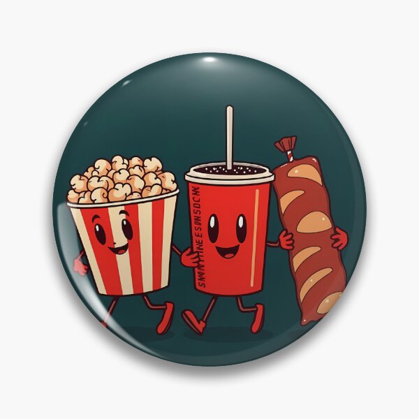 Item preview, Vintage Movie Theater Snacks Gang designed and sold by Cine8.