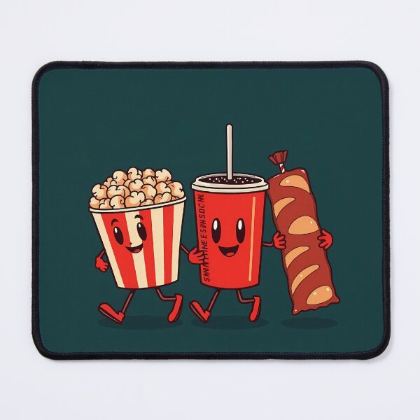 Item preview, Vintage Movie Theater Snacks Gang designed and sold by Cine8.
