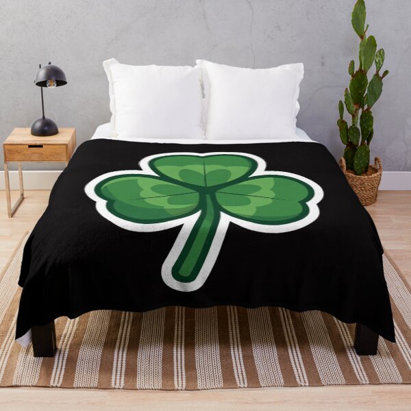 Item preview, Lucky Green Heart Shamrock designed and sold by Amevvoo.
