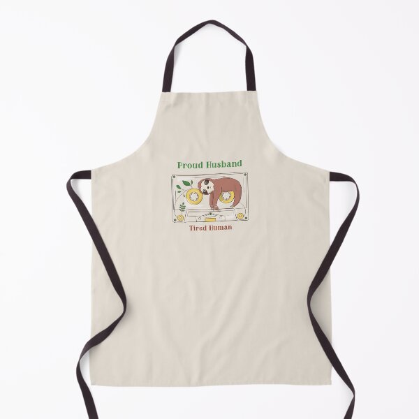 Item preview, Proud Husband Tired Human Funny Dad Shirt designed and sold by The SD Ink.