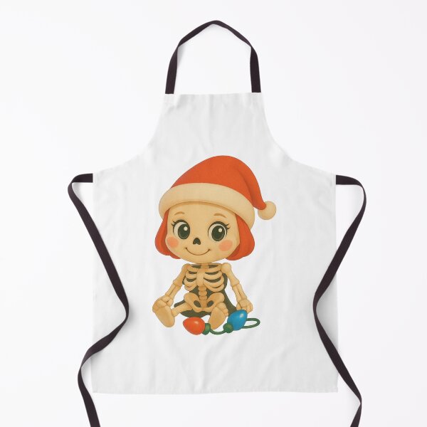 Item preview, Christmas Skeleton Girl designed and sold by Sillytoe.