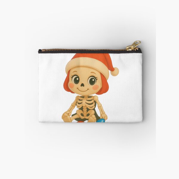 Item preview, Christmas Skeleton Girl designed and sold by Sillytoe.