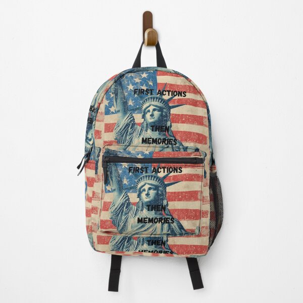 Item preview, Statue of Liberty with the American flag designed and sold by Bobigreg.