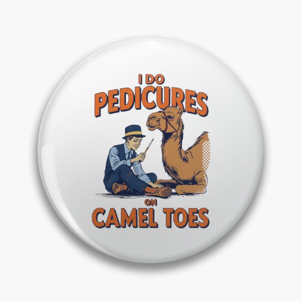 Item preview, I Do Pedicures On Camel Toes Funny Joke T-Shirt designed and sold by Martysstore.