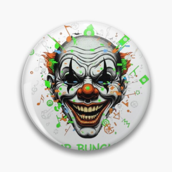 Item preview, Mr. Bungle Avant-Garde Clown - Experimental Glitch Metal Art designed and sold by theartofleylan.