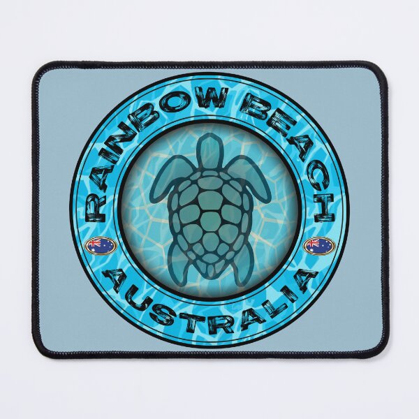 Item preview, Rainbow Beach Australia sea turtle vintage designed and sold by studioss76.