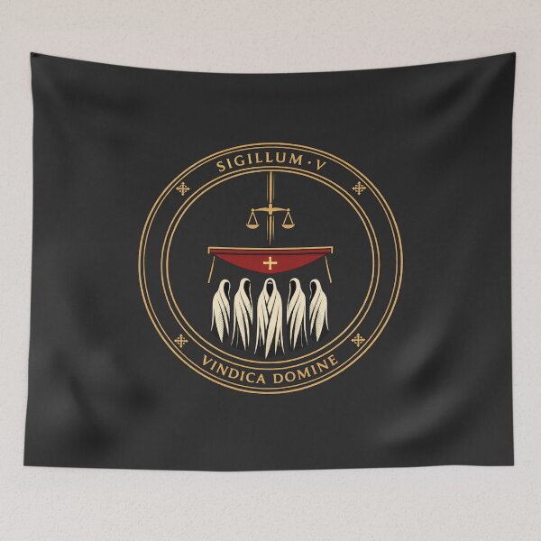 Item preview, Fifth Seal — Vindica Domine (Seal of the Martyrs) designed and sold by Sanctum Icons.