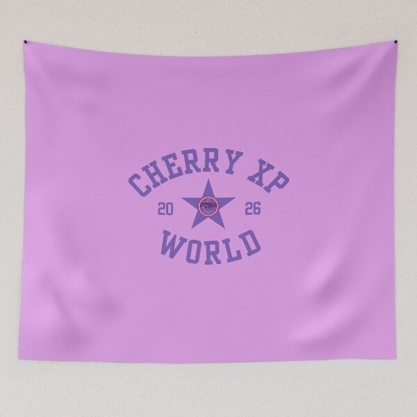 Item preview, Cherry XP World 2026 Varsity Star Logo designed and sold by CherryXPWorld.