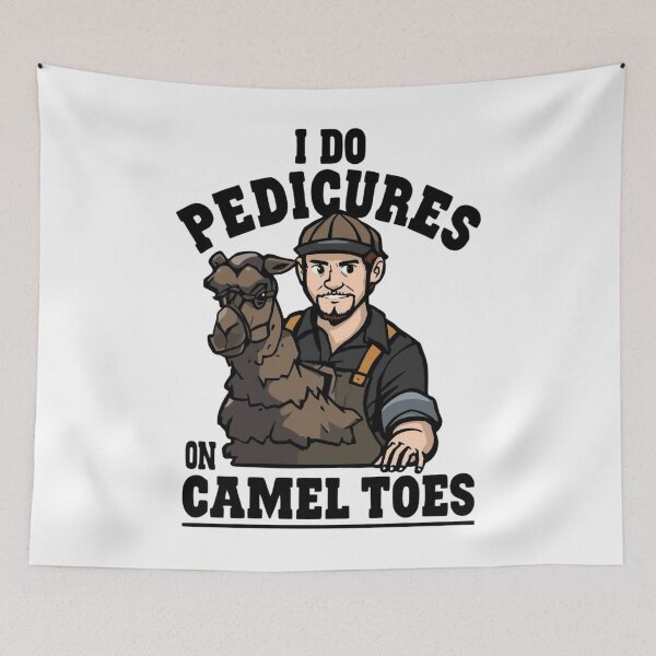 Item preview, I Do Pedicures On Camel Toes Funny Joke T-Shirt designed and sold by Martysstore.