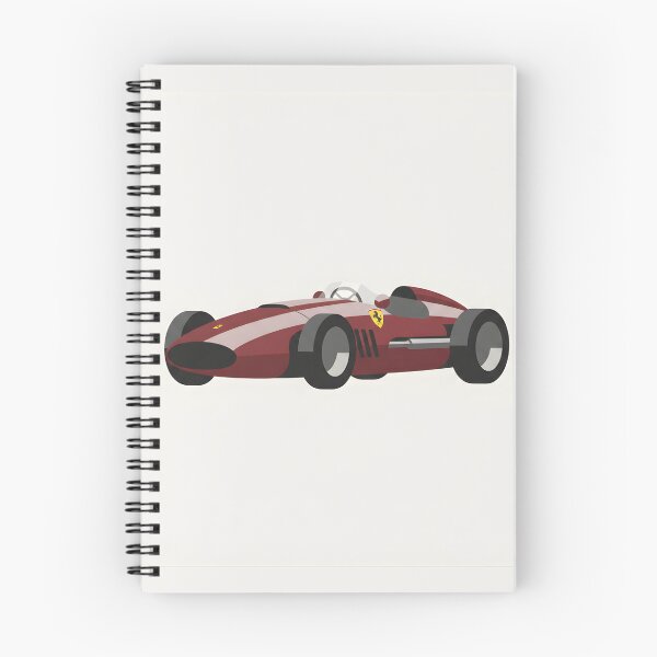 Item preview, Vintage Ferrari F1 Illustration – Classic Formula Racing Poster designed and sold by Motorline44.