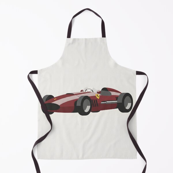Item preview, Vintage Ferrari F1 Illustration – Classic Formula Racing Poster designed and sold by Motorline44.