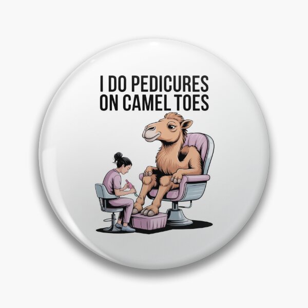 Item preview, I Do Pedicures On Camel Toes Funny Joke T-Shirt designed and sold by Martysstore.
