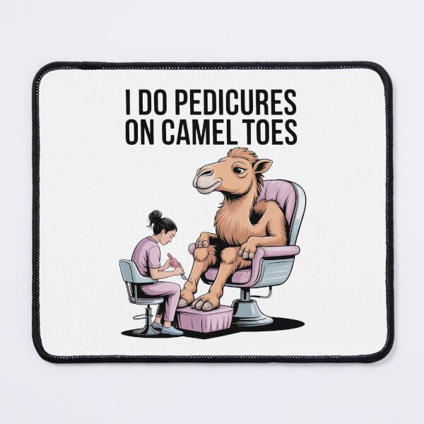 Item preview, I Do Pedicures On Camel Toes Funny Joke T-Shirt designed and sold by Martysstore.