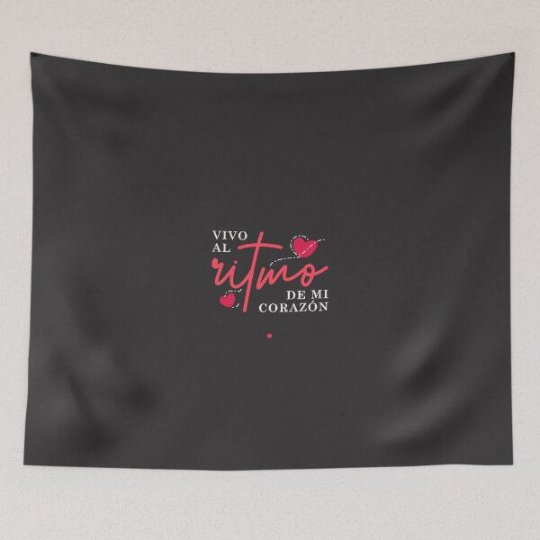 Item preview, I live to the rhythm of my heart (fo) designed and sold by XUSRedbubble.