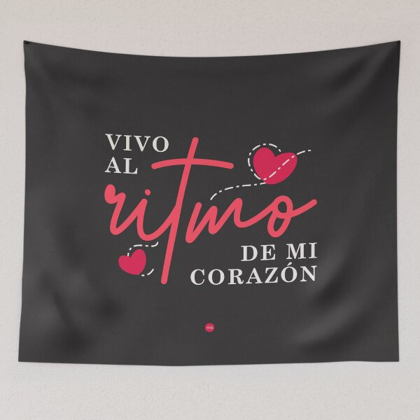 Item preview, I live to the rhythm of my heart (fo) I designed and sold by XUSRedbubble.