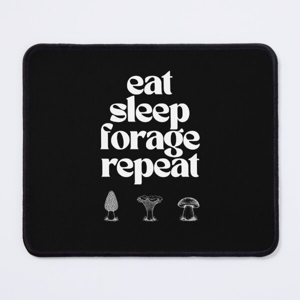 Item preview, Eat Sleep Forage Repeat Shirt – Funny Mushroom Forager Design for Mycology Lovers designed and sold by Identity Club Co.