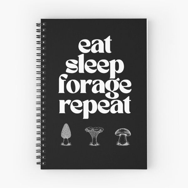 Item preview, Eat Sleep Forage Repeat Shirt – Funny Mushroom Forager Design for Mycology Lovers designed and sold by Identity Club Co.