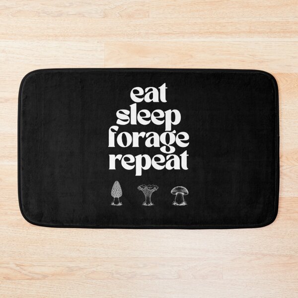 Item preview, Eat Sleep Forage Repeat Shirt – Funny Mushroom Forager Design for Mycology Lovers designed and sold by Identity Club Co.