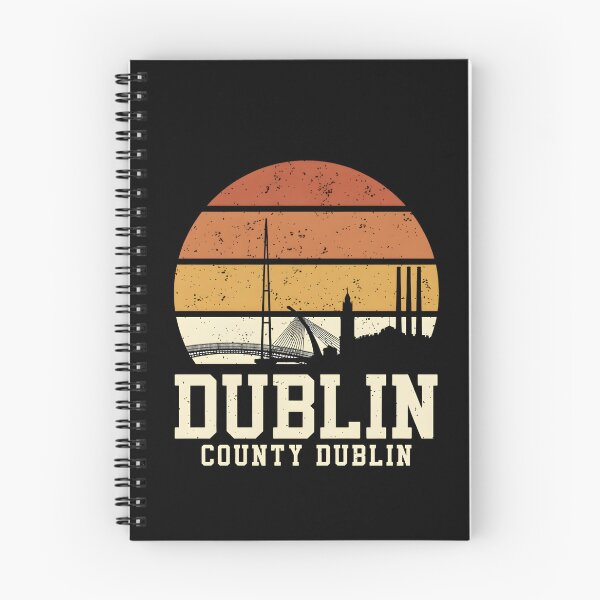 Item preview, Dublin County Dublin Retro Sunset T-Shirt | Irish Skyline designed and sold by CottonFirst.
