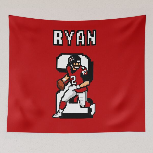 Item preview, Matt Ryan 8-Bit Pixel Art – Atlanta Falcons Retro Quarterback Design designed and sold by TheArtOfCar.