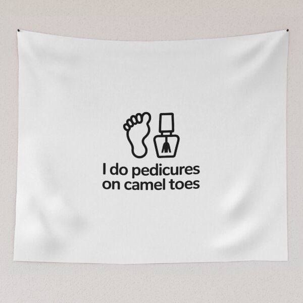 Item preview, I Do Pedicures On Camel Toes Funny Joke T-Shirt designed and sold by Martysstore.